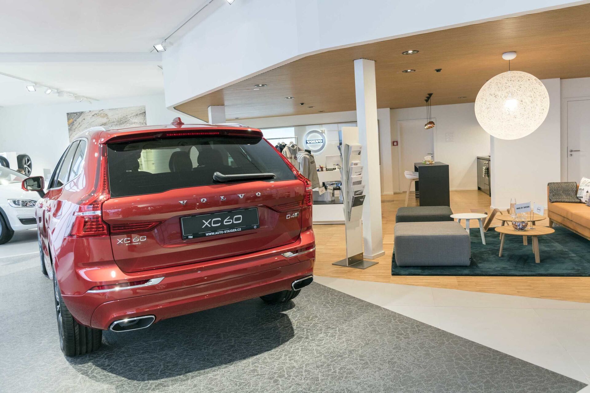 Volvo showroom