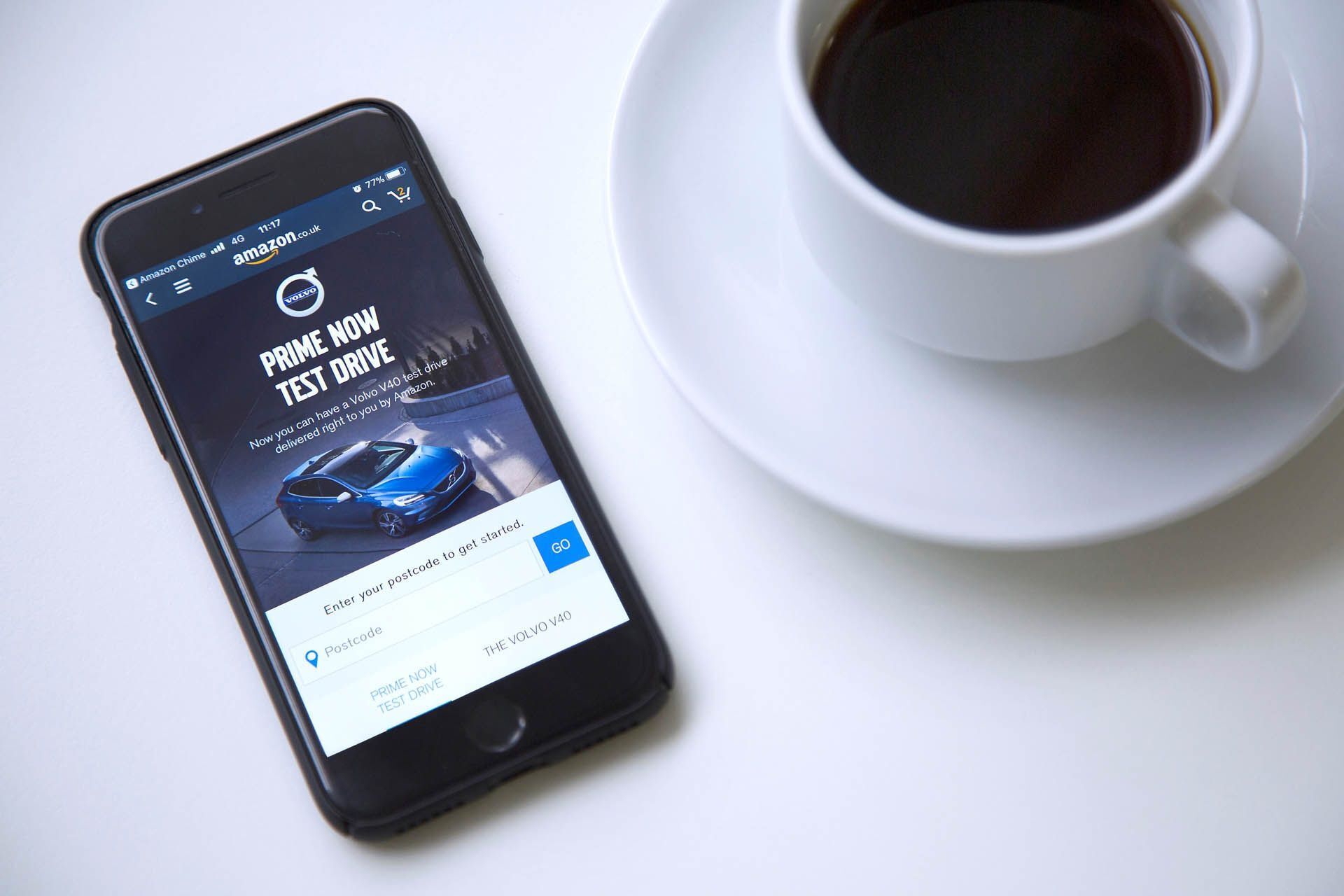 Volvo V40 testovací jízda