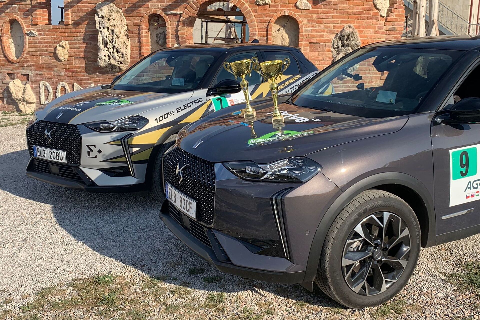 Vozy DS3 E-Tense na 3. Agrotec Eco Rally Hustopeče