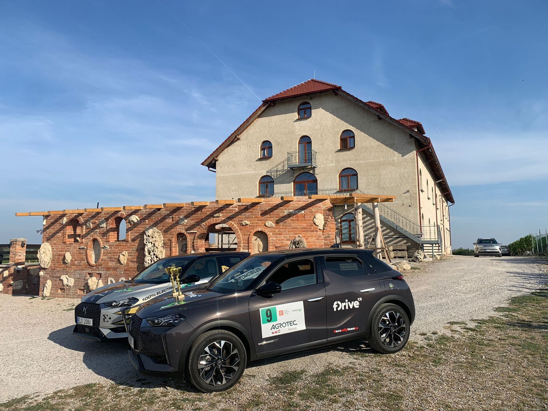 Vozy DS3 E-Tense na 3. Agrotec Eco Rally Hustopeče