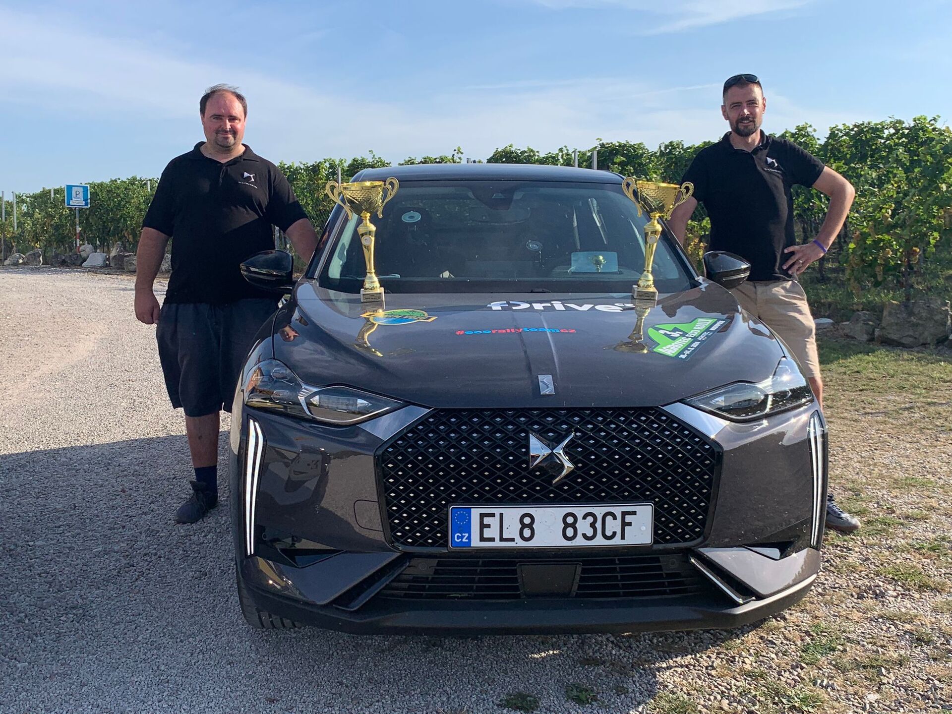 Vozy DS3 E-Tense na 3. Agrotec Eco Rally Hustopeče