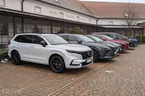 Vozy na testovacích jízdách Auto Roku 2024