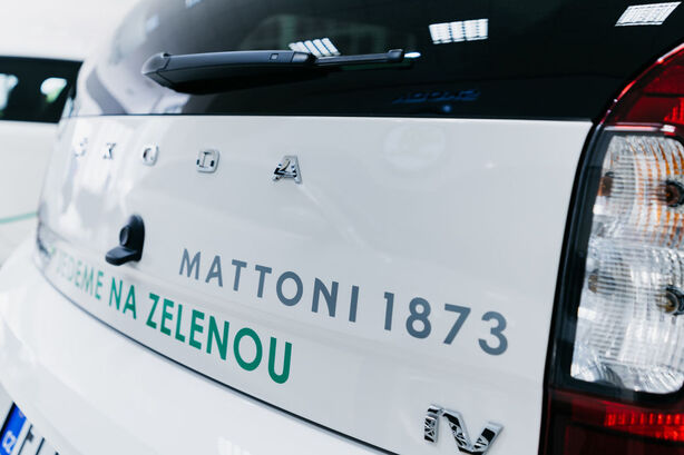 Vozy Škoda Citigo-e iV firmy Mattoni 1873