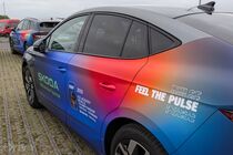 Vozy Škoda Enyaq a Enyaq Coupé na mistrovství světa v ledním hokeji