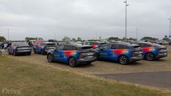 Vozy Škoda Enyaq a Enyaq Coupé na mistrovství světa v ledním hokeji