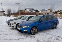 VW Passat GTE, Mercedes C 350 e a Škoda Octavia RS TDI