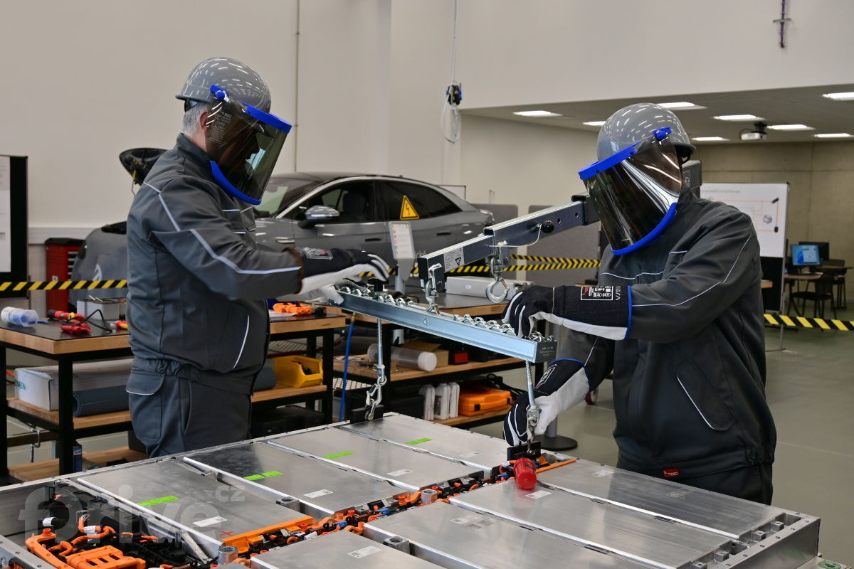 Výměna modulu baterie