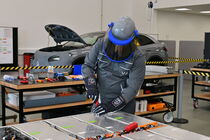 Výměna modulu baterie elektromobilu