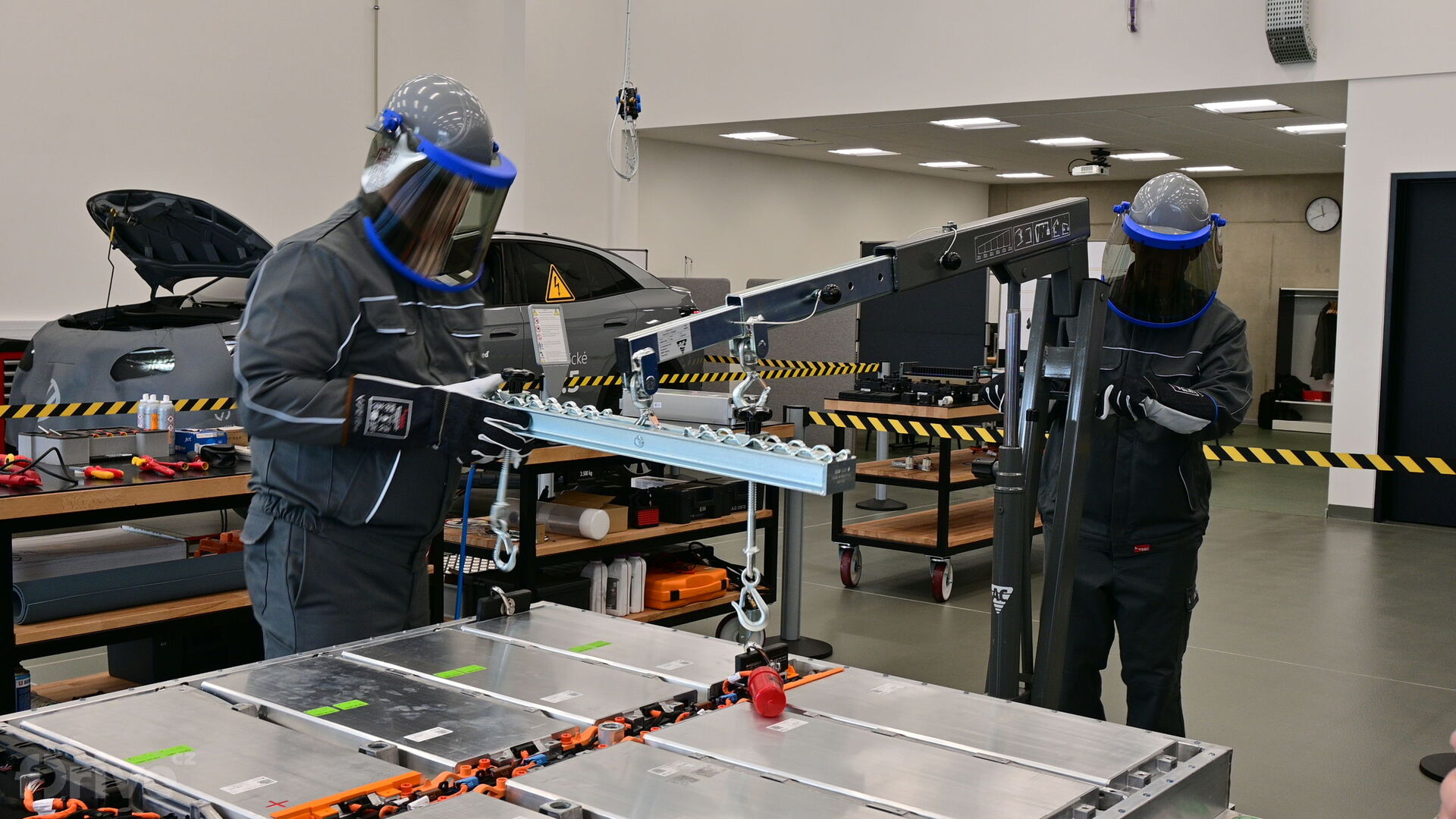 Výměna modulu baterie elektromobilu