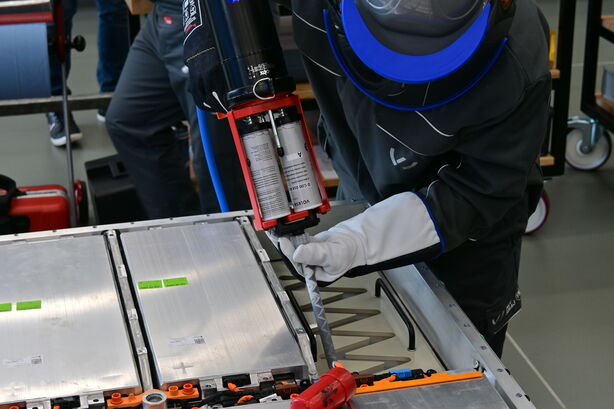 Výměna modulu baterie elektromobilu