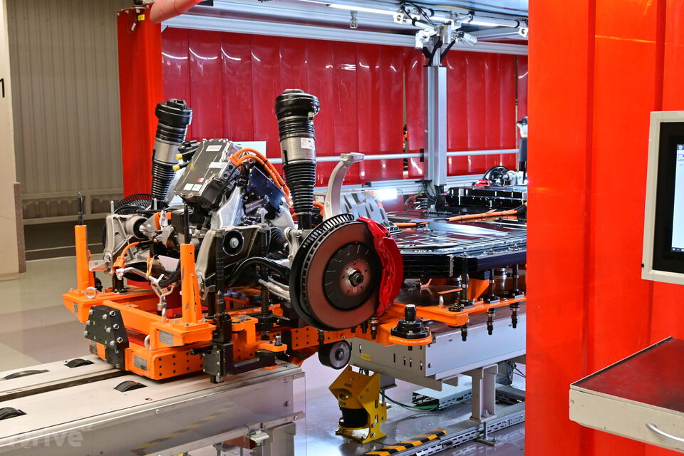 Výroba Audi Q8 e-tron