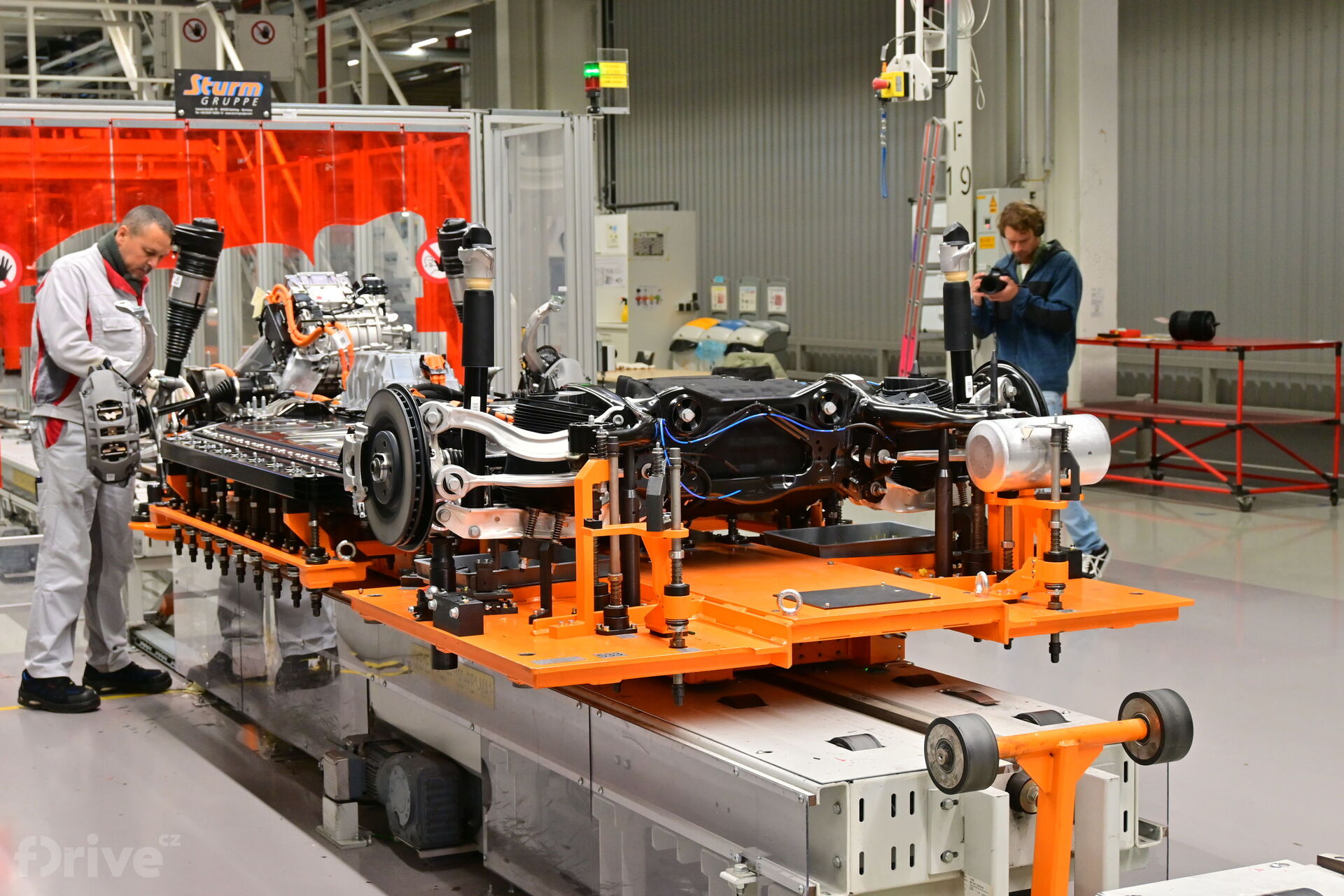 Výroba Audi Q8 e-tron