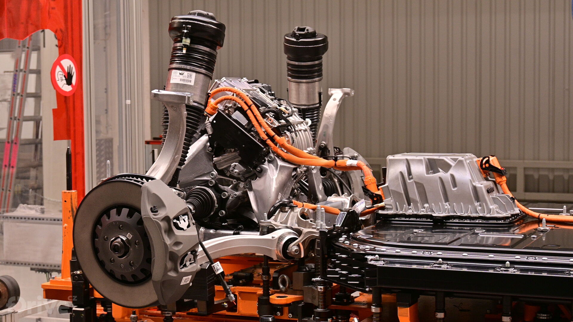 Výroba Audi Q8 e-tron