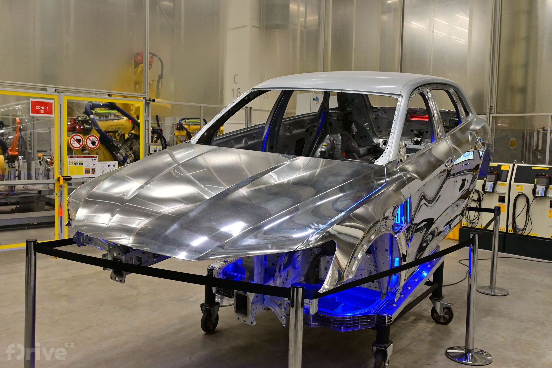 Výroba Audi Q8 e-tron v Bruselu