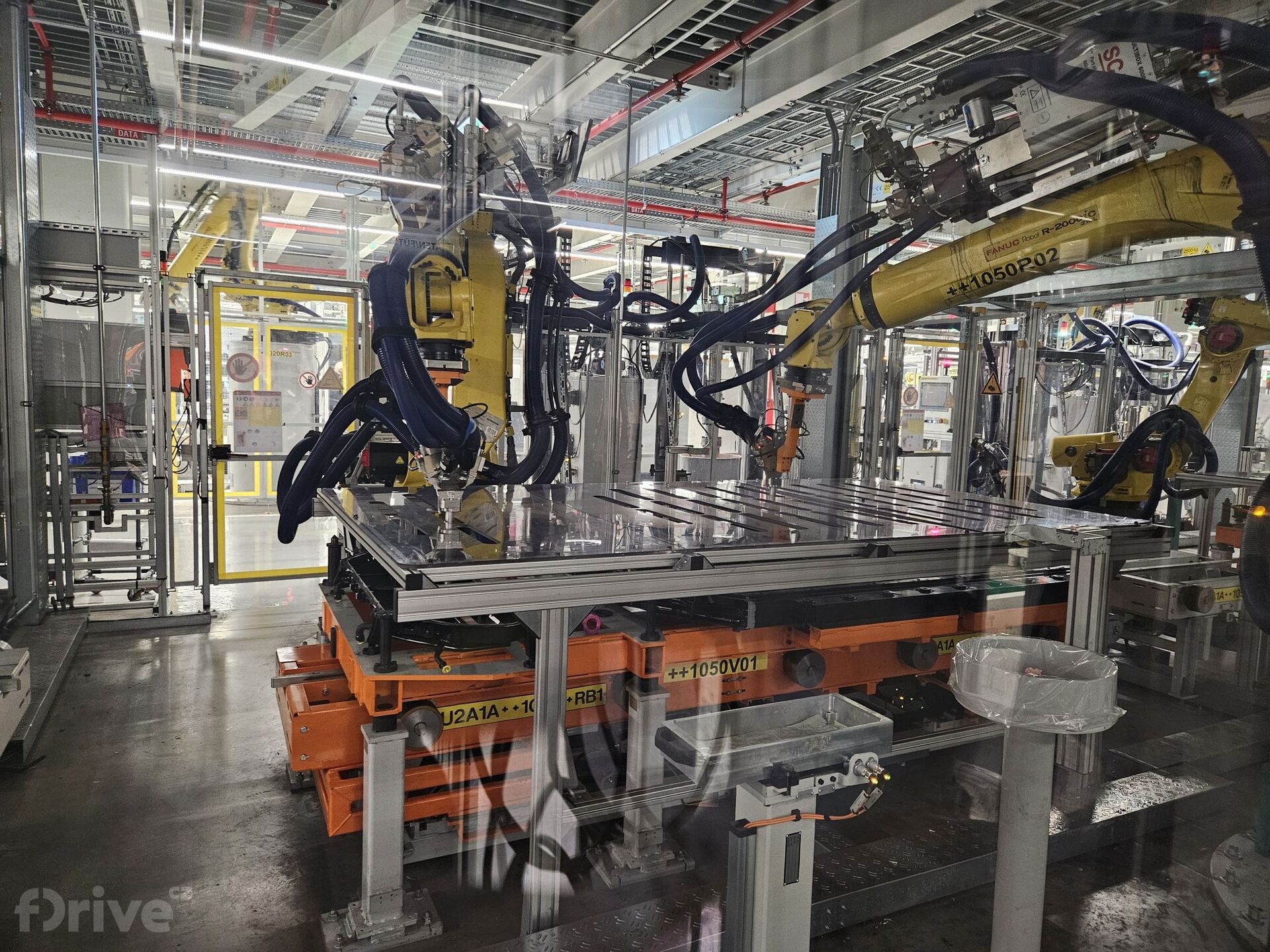 Výroba baterie Audi Q8 e-tron v Bruselu