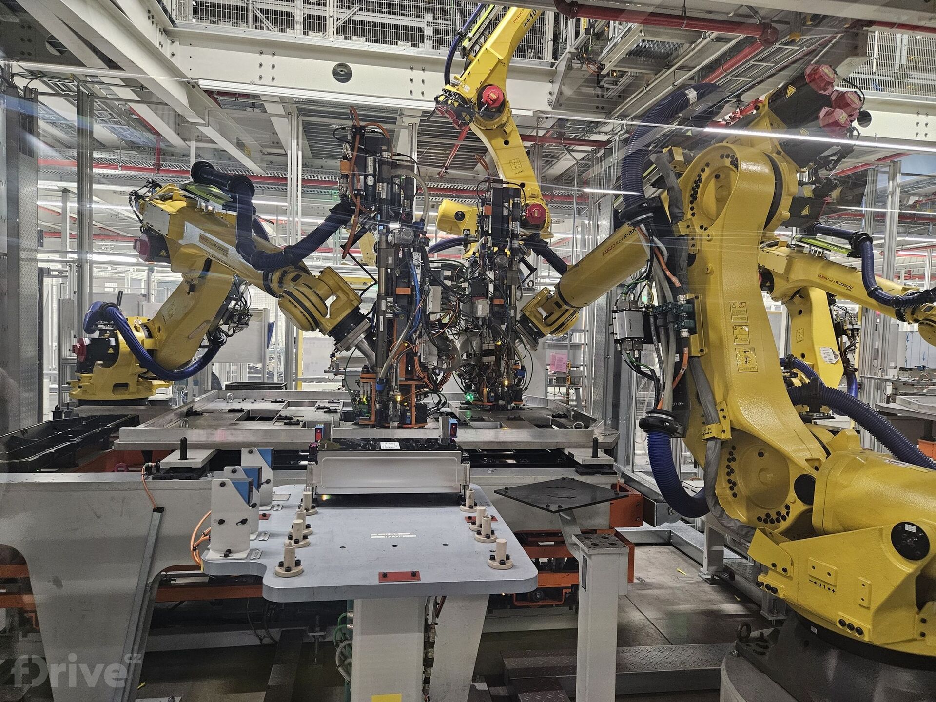 Výroba baterie Audi Q8 e-tron v Bruselu