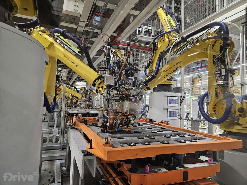 Výroba baterie Audi Q8 e-tron v Bruselu