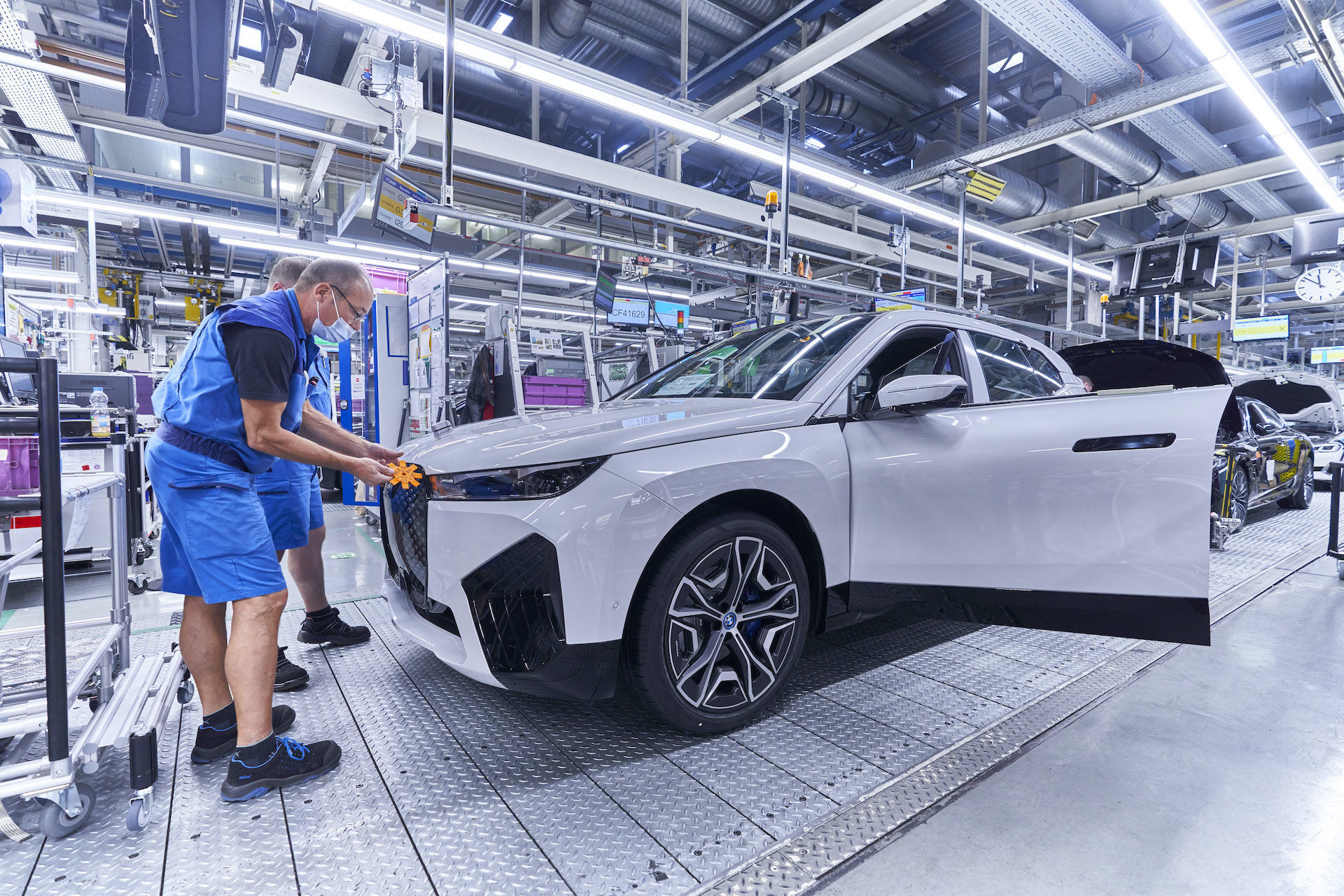 výroba BMW iX
