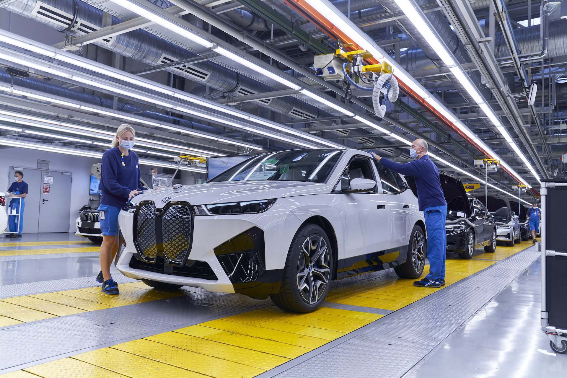 výroba BMW iX