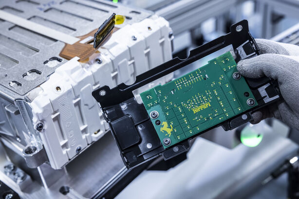 Výroba elektrického Ferrari