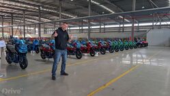 Výroba elektrických motorek v Číně
