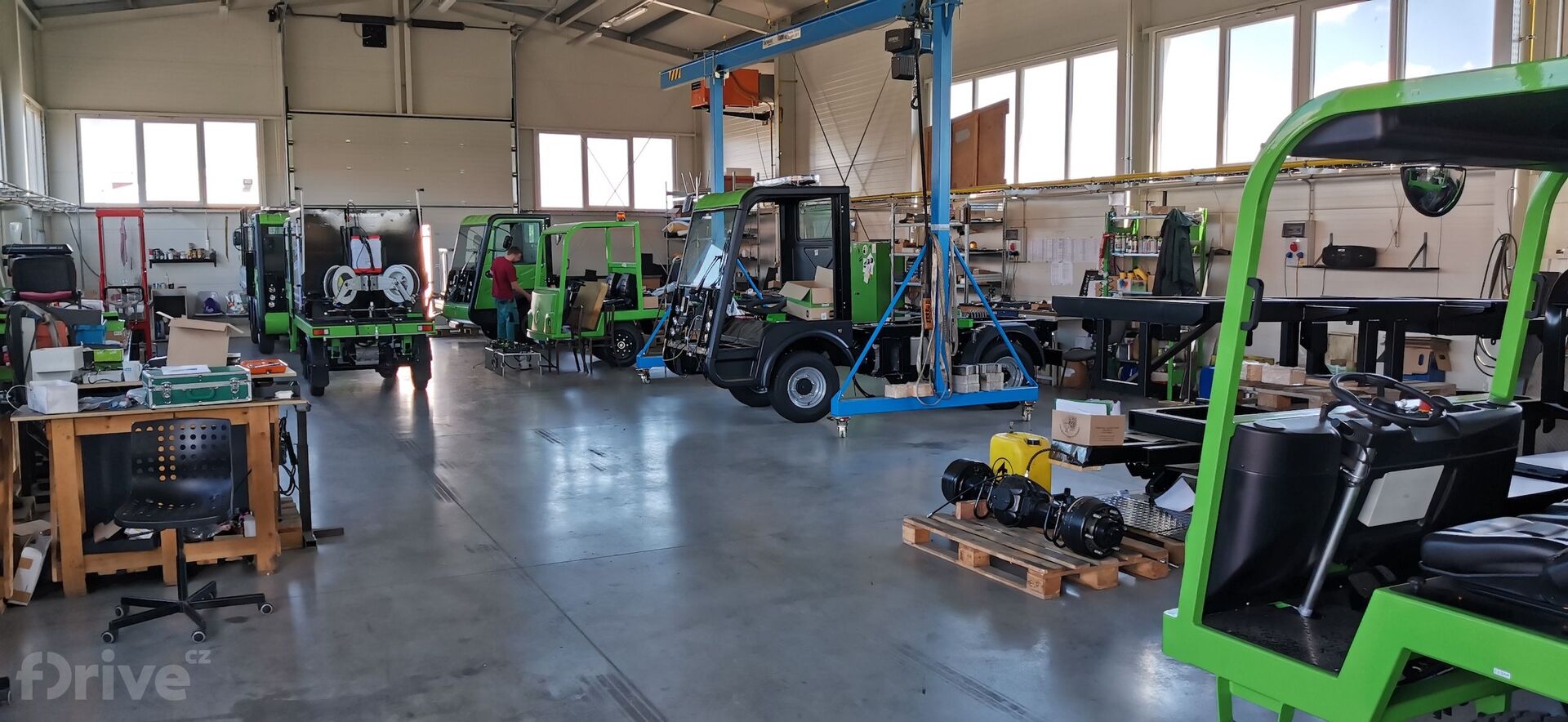 Výrobní hala TPC INDUSTRY