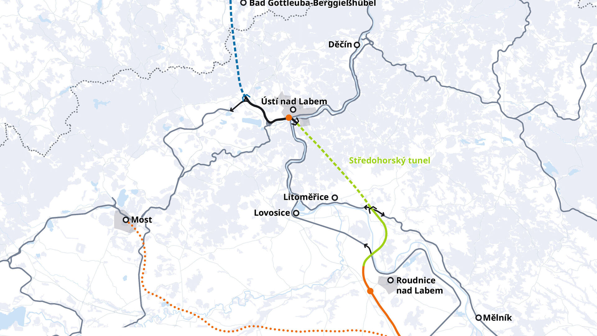 Vysokorychlostní trať Praha – Drážďany
