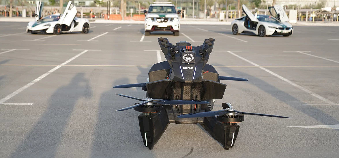 vznášedlo Dubai Hoversurf