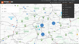 Webové rozhraní pro správu nabíjení u skupiny ČEZ