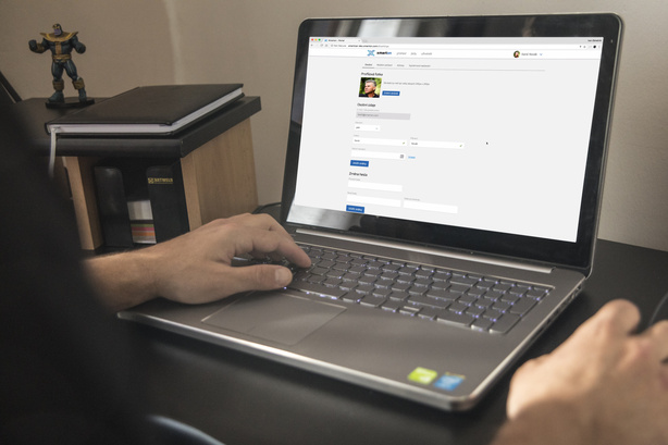 Xmarton webové rozhraní