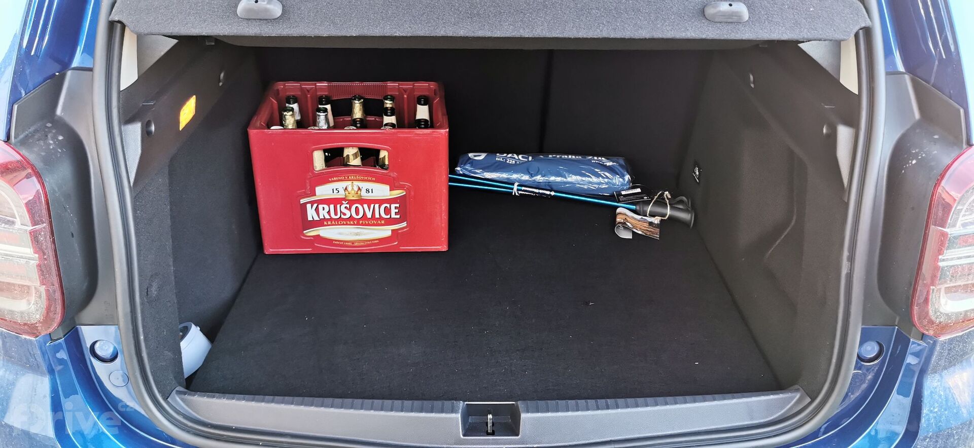 Zavazadlový prostor Dacie Duster