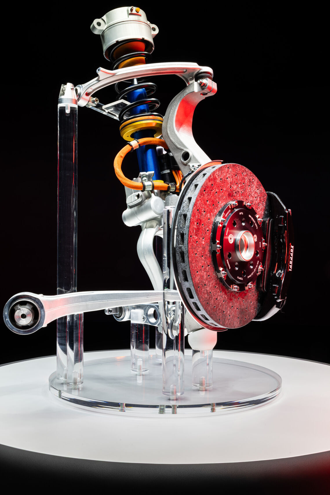 Zavěšení kol Ferrari Elettrica