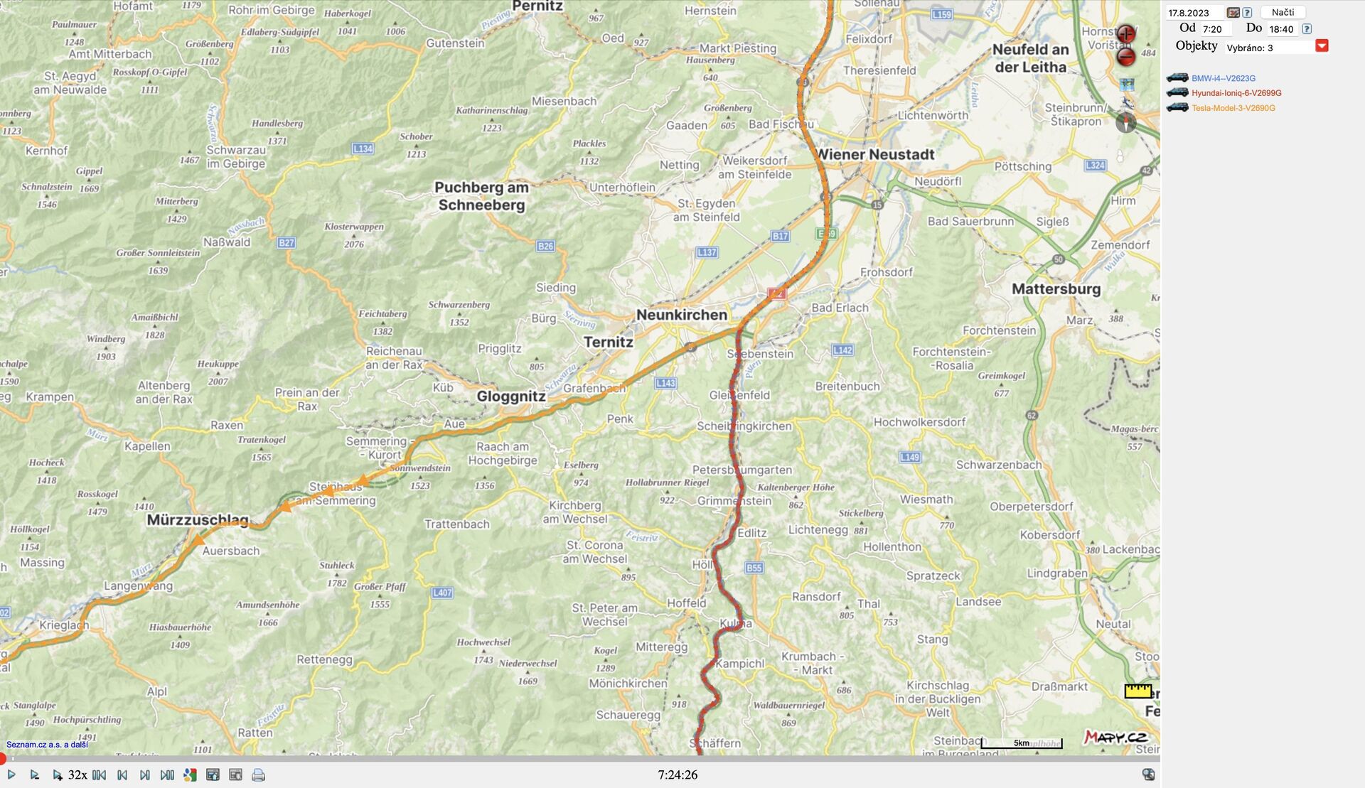 Zde se Tesla Model 3 vydala jinou cestou