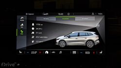 Zimní spotřeba elektromobilu Škoda Enyaq 60 iV