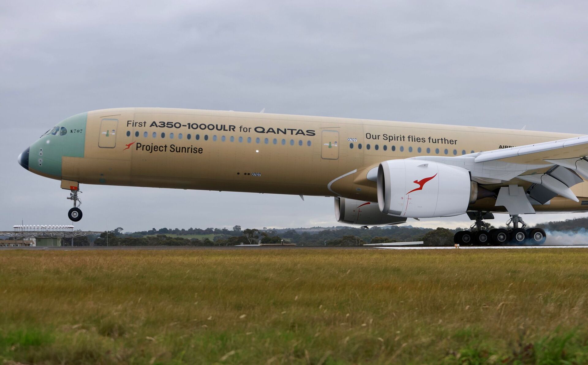 Airbus A350 ULR pro Qantas a Project Sunrise