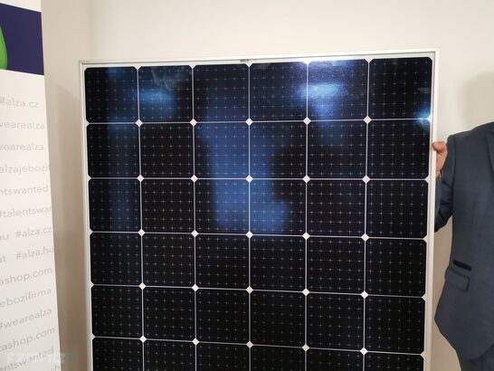 Alza solární elektrárna