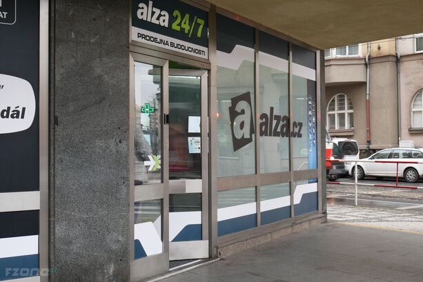 Alza.cz - prodejna budoucnosti