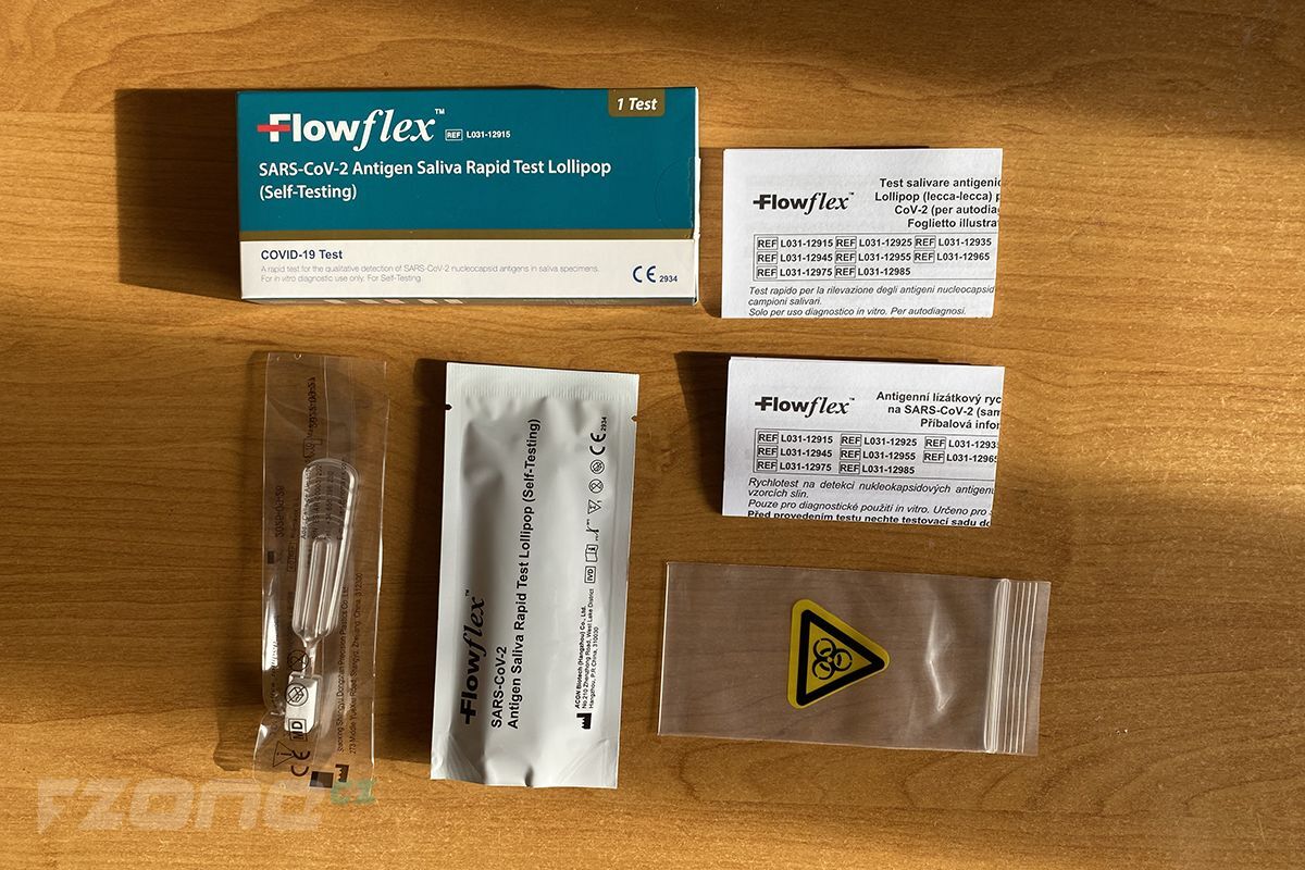 antigenní rychlotest Flowflex