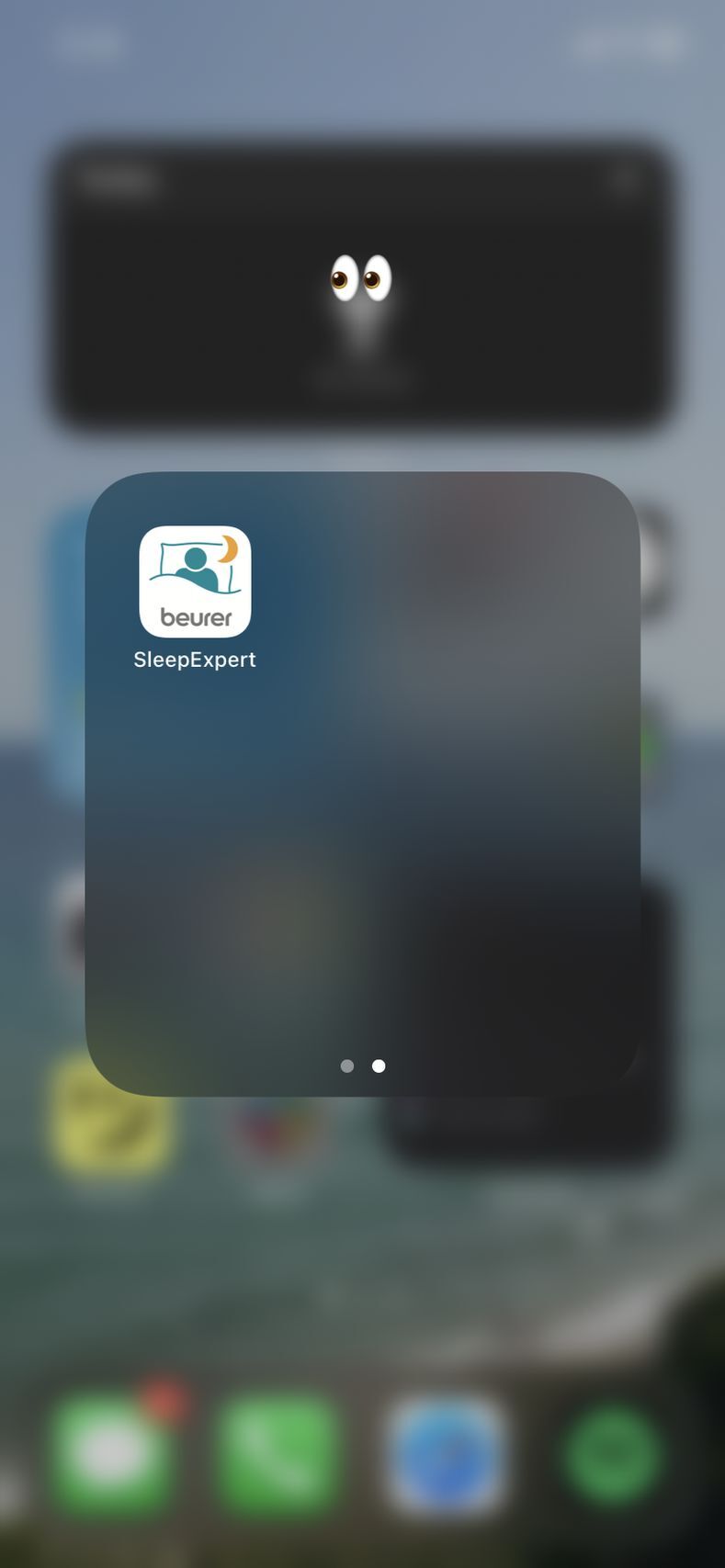 Aplikace Beurer SleepExpert