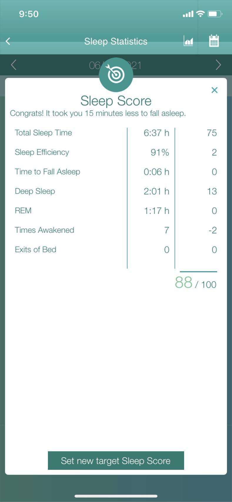 Aplikace Beurer SleepExpert