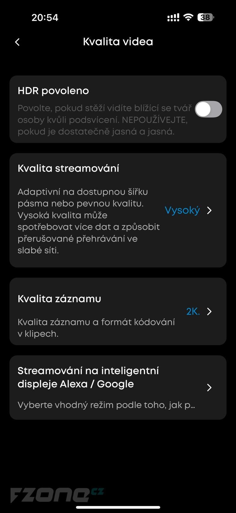 Aplikace eufy - nastavení Eufy Video Doorbell E340 Dual Lens 2K