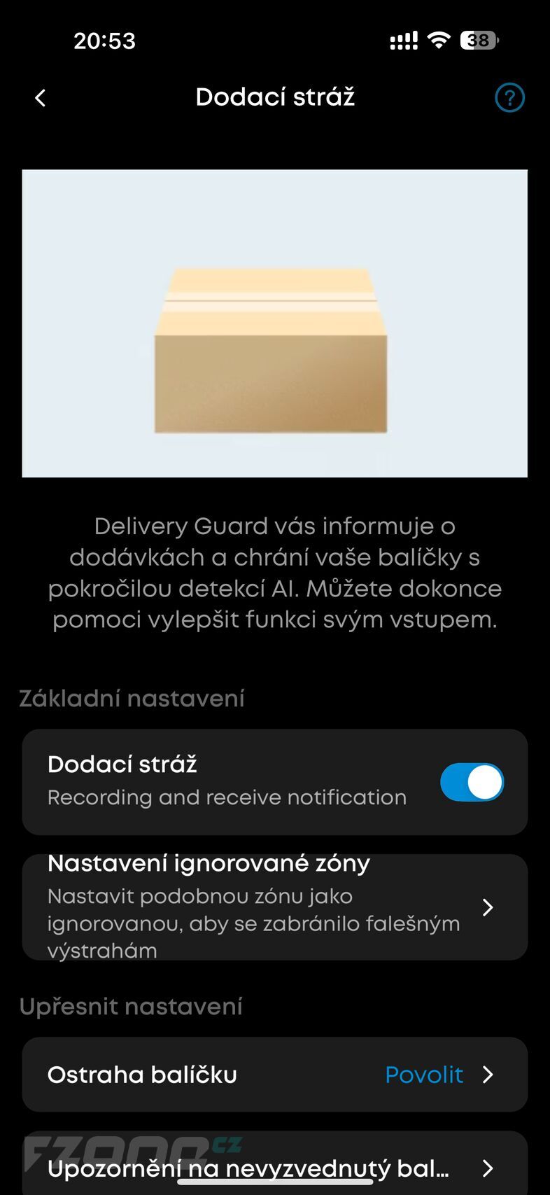 Aplikace eufy - nastavení Eufy Video Doorbell E340 Dual Lens 2K