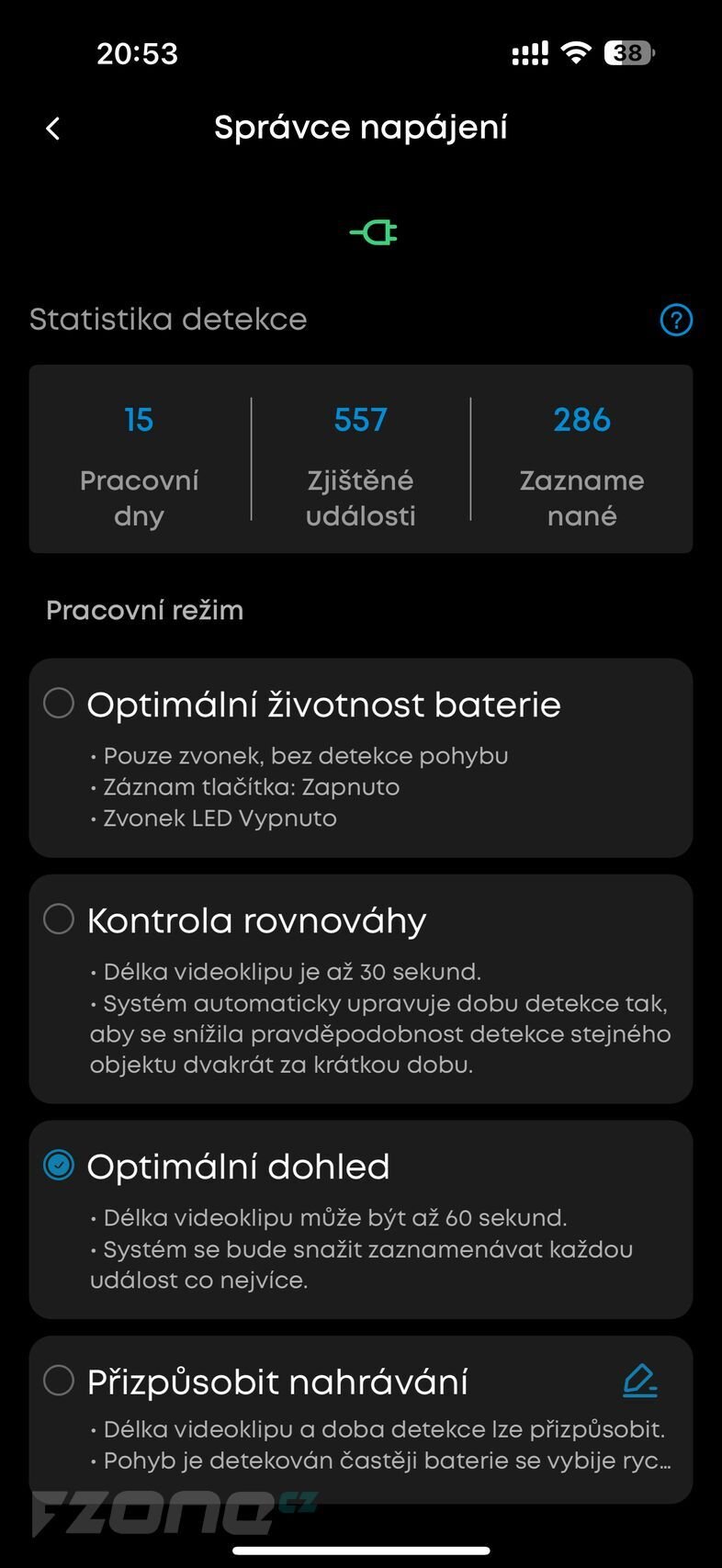 Aplikace eufy - nastavení Eufy Video Doorbell E340 Dual Lens 2K