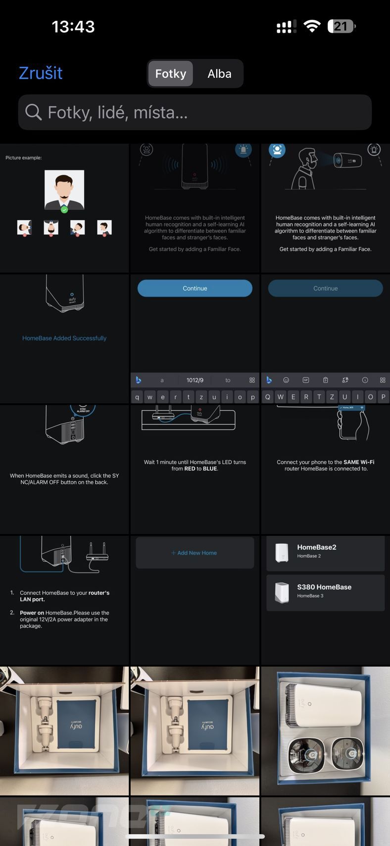 Aplikace Eufy Security