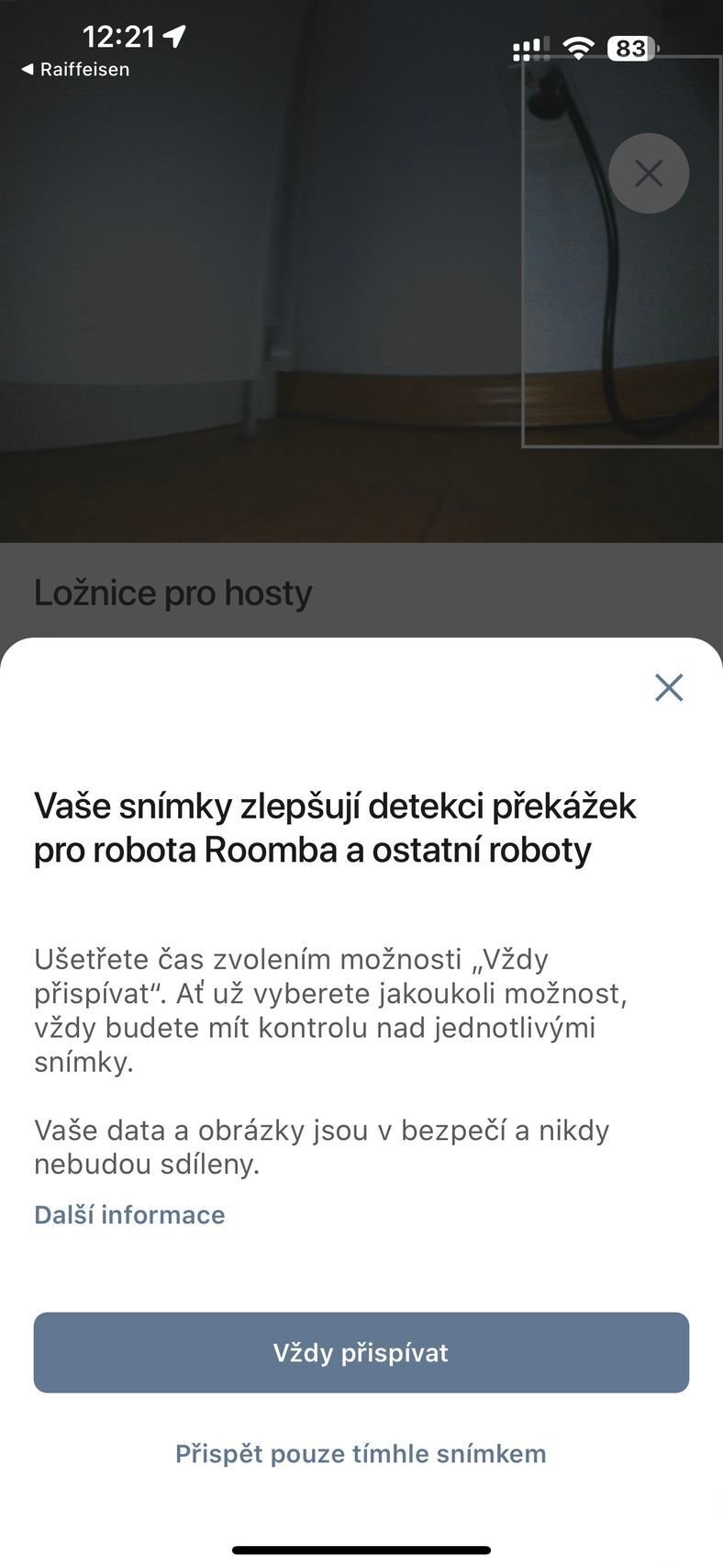 Aplikace iRobot Home