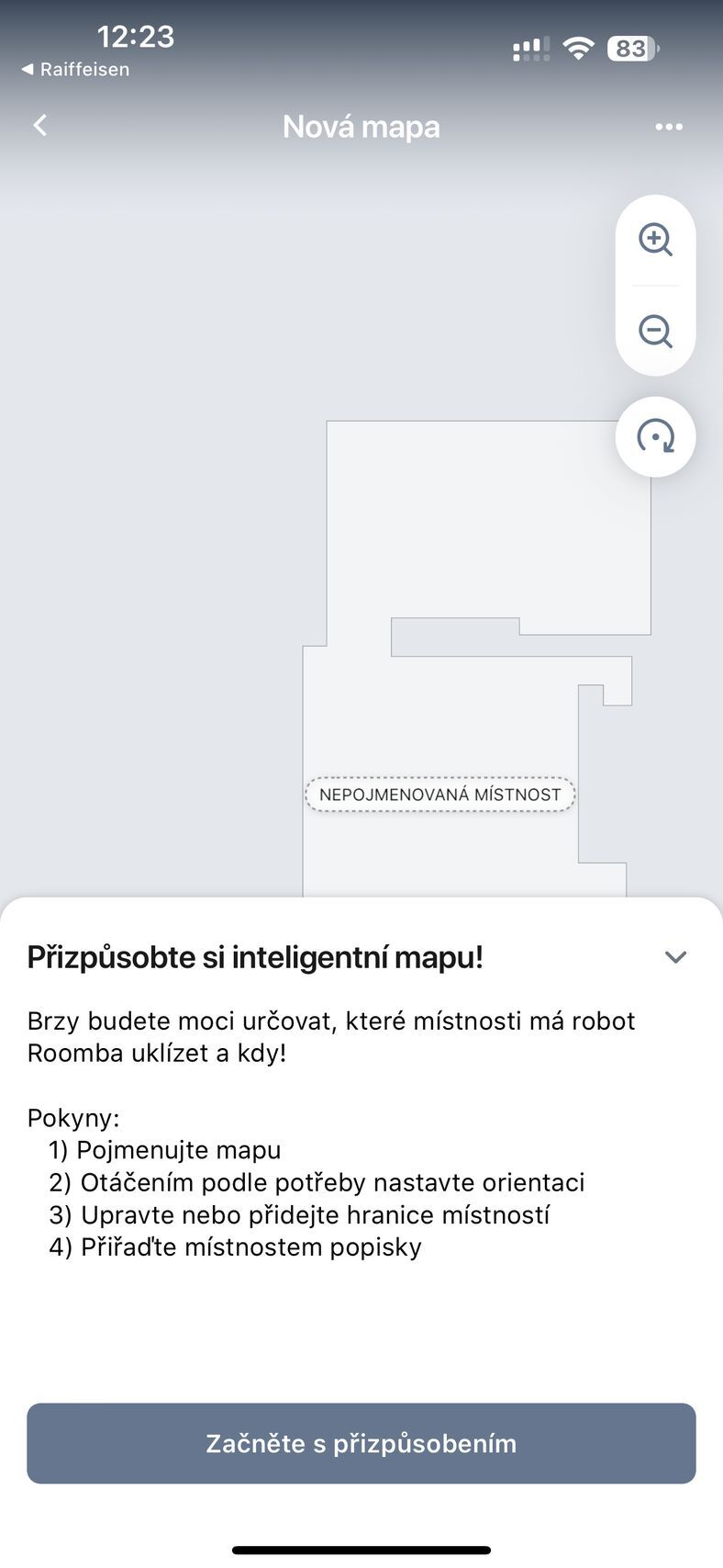 Aplikace iRobot Home