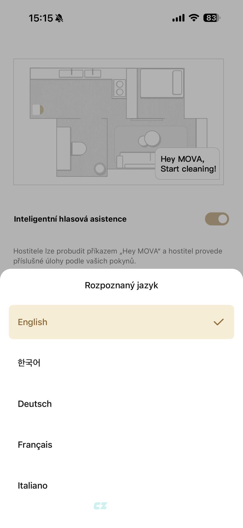 Aplikace MOVAhome