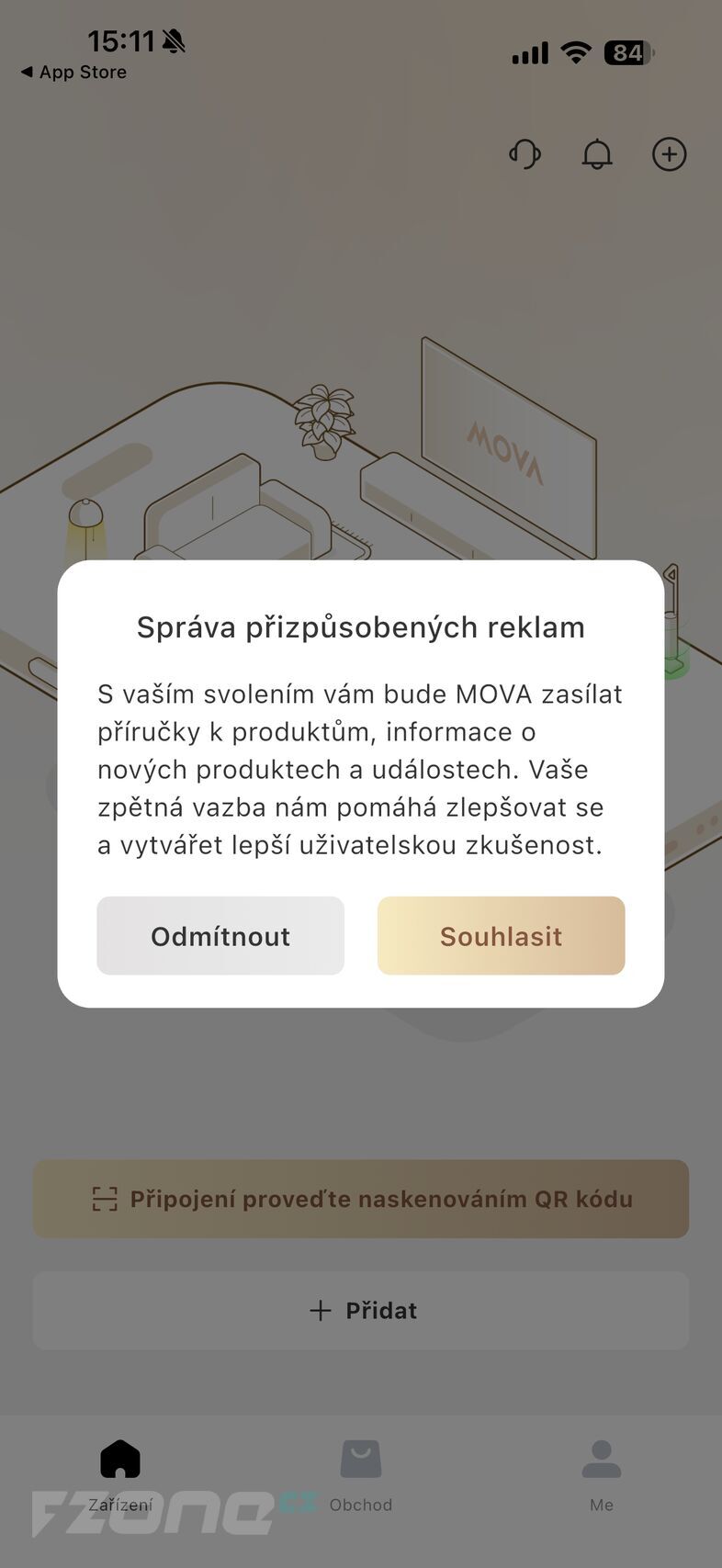 Aplikace MOVAhome