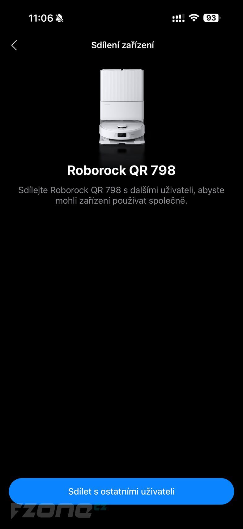 Aplikace Roborock