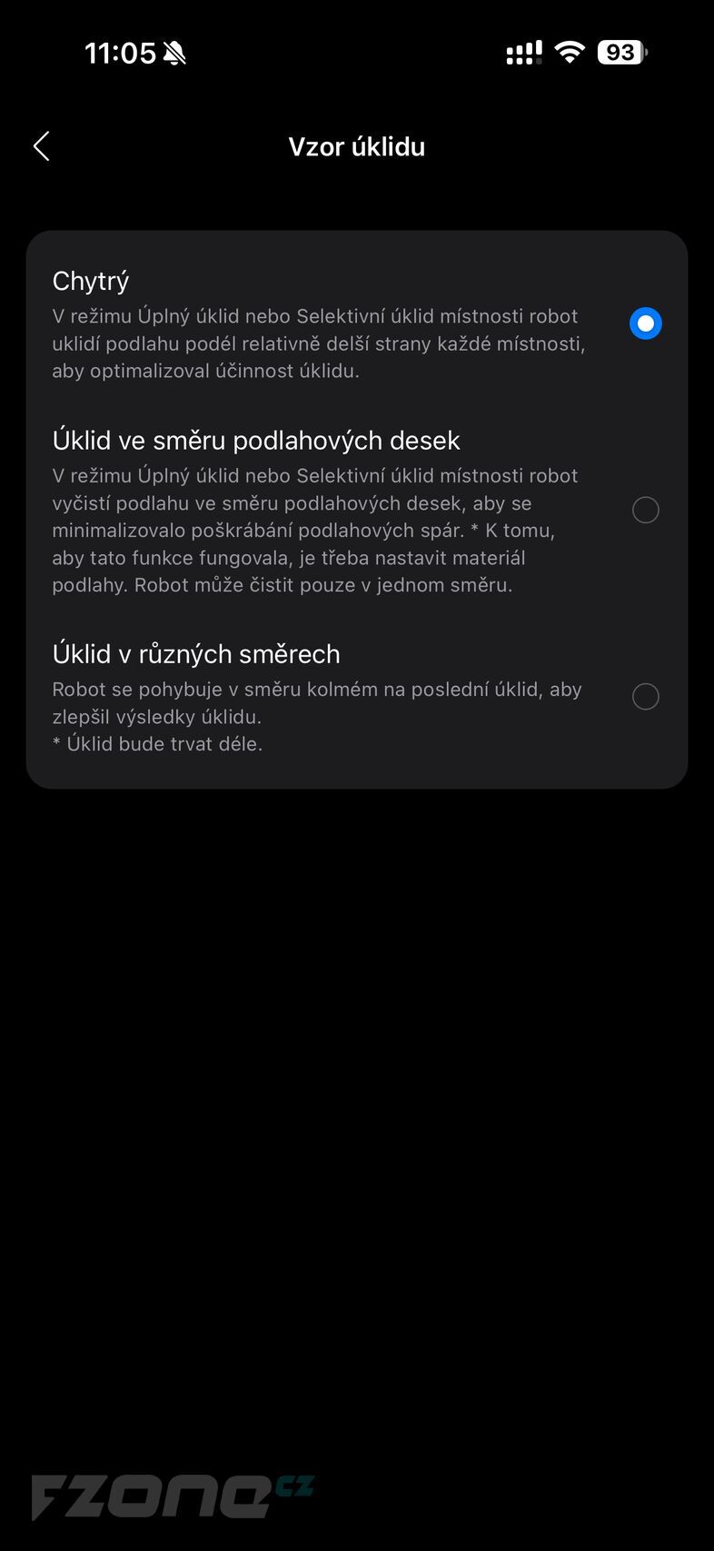 Aplikace Roborock